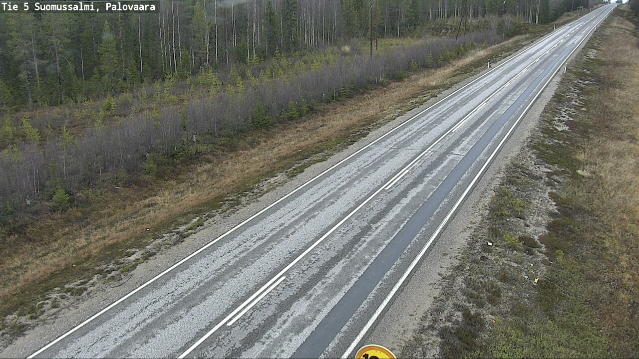 Kelikamerat Kuva Tie 5 Suomussalmi, Palovaara, Suomussalmi, Kainuu