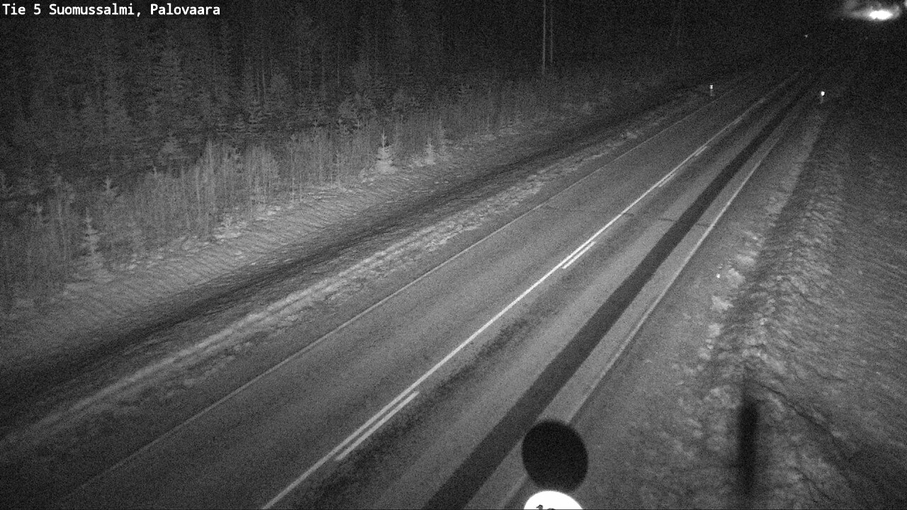 Weather Camera Image Road 5 Suomussalmi, Palovaara, Suomussalmi, Kainuu