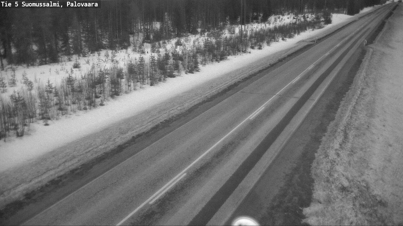 Weather Camera Image Road 5 Suomussalmi, Palovaara, Suomussalmi, Kainuu