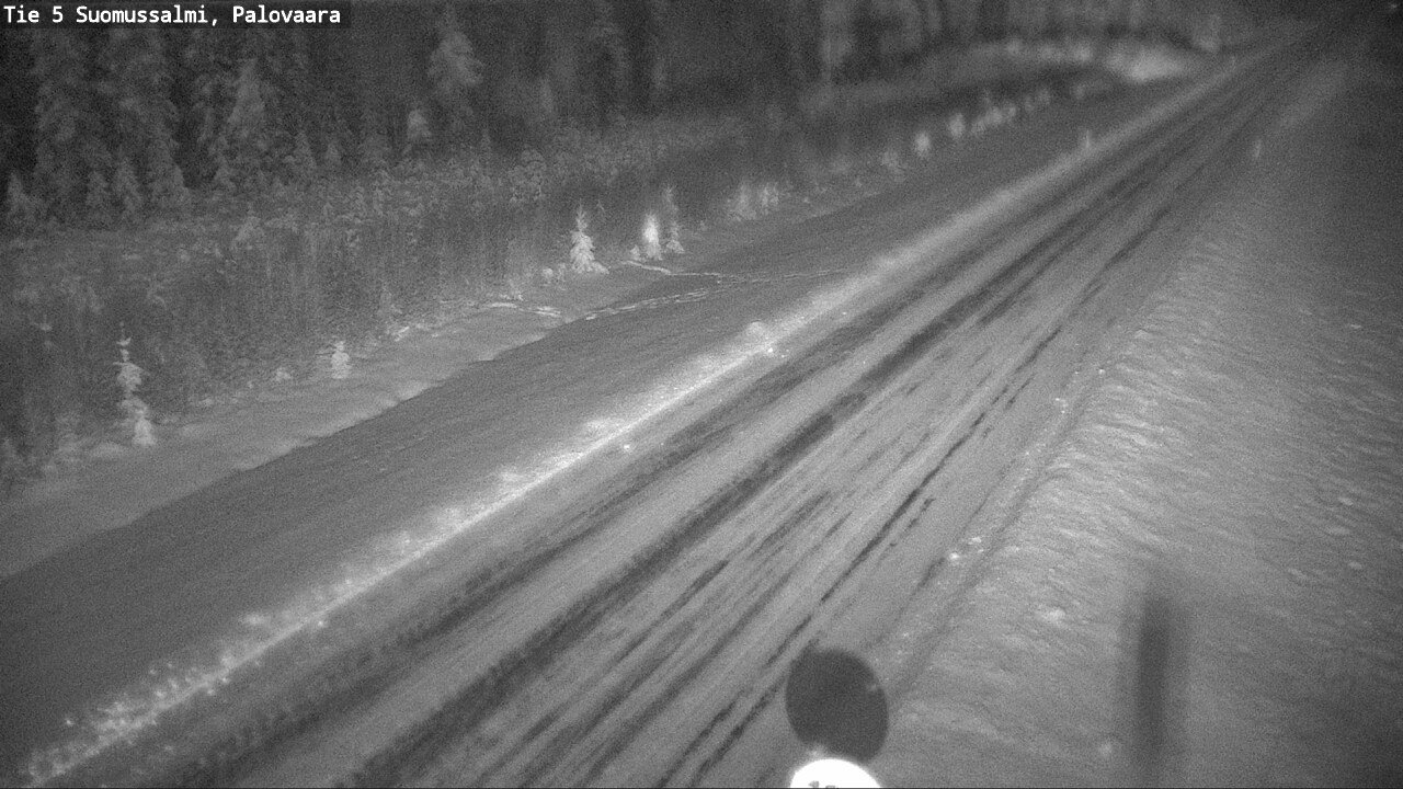 Weather Camera Image Road 5 Suomussalmi, Palovaara, Suomussalmi, Kainuu