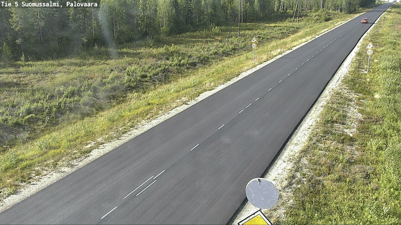 Kelikamerat Kuva Tie 5 Suomussalmi, Palovaara, Suomussalmi, Kainuu