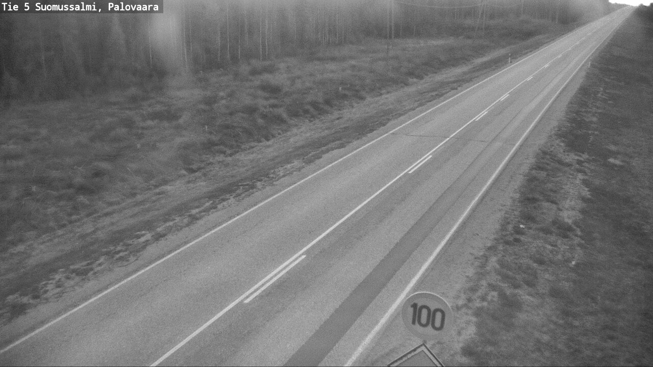 Kelikamerat Kuva Tie 5 Suomussalmi, Palovaara, Suomussalmi, Kainuu