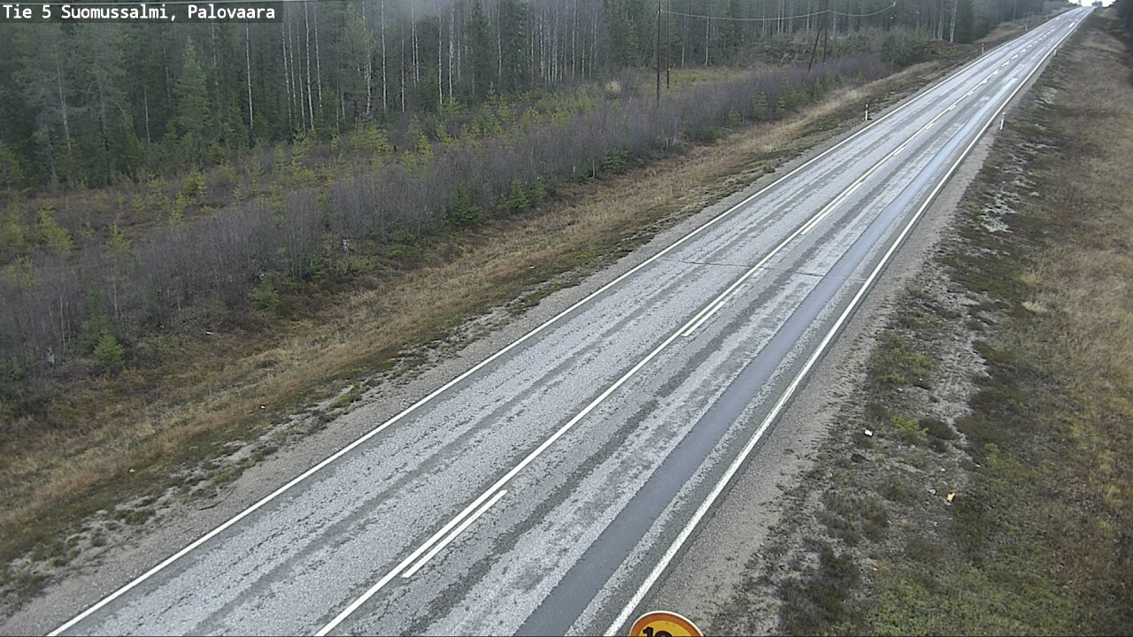 Kelikamerat Kuva Tie 5 Suomussalmi, Palovaara, Suomussalmi, Kainuu