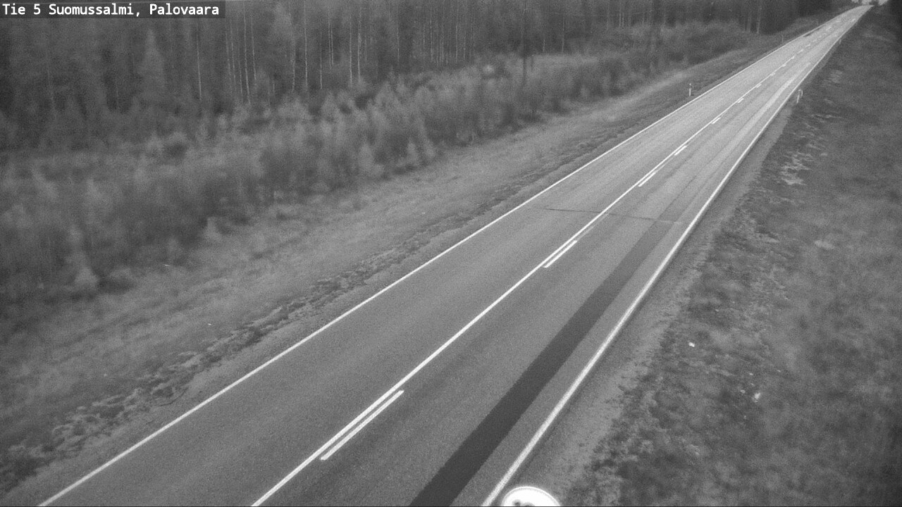 Kelikamerat Kuva Tie 5 Suomussalmi, Palovaara, Suomussalmi, Kainuu