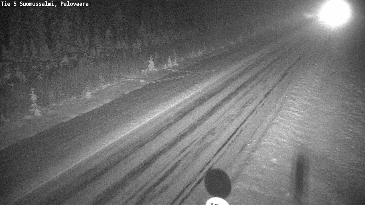 Weather Camera Image Road 5 Suomussalmi, Palovaara, Suomussalmi, Kainuu