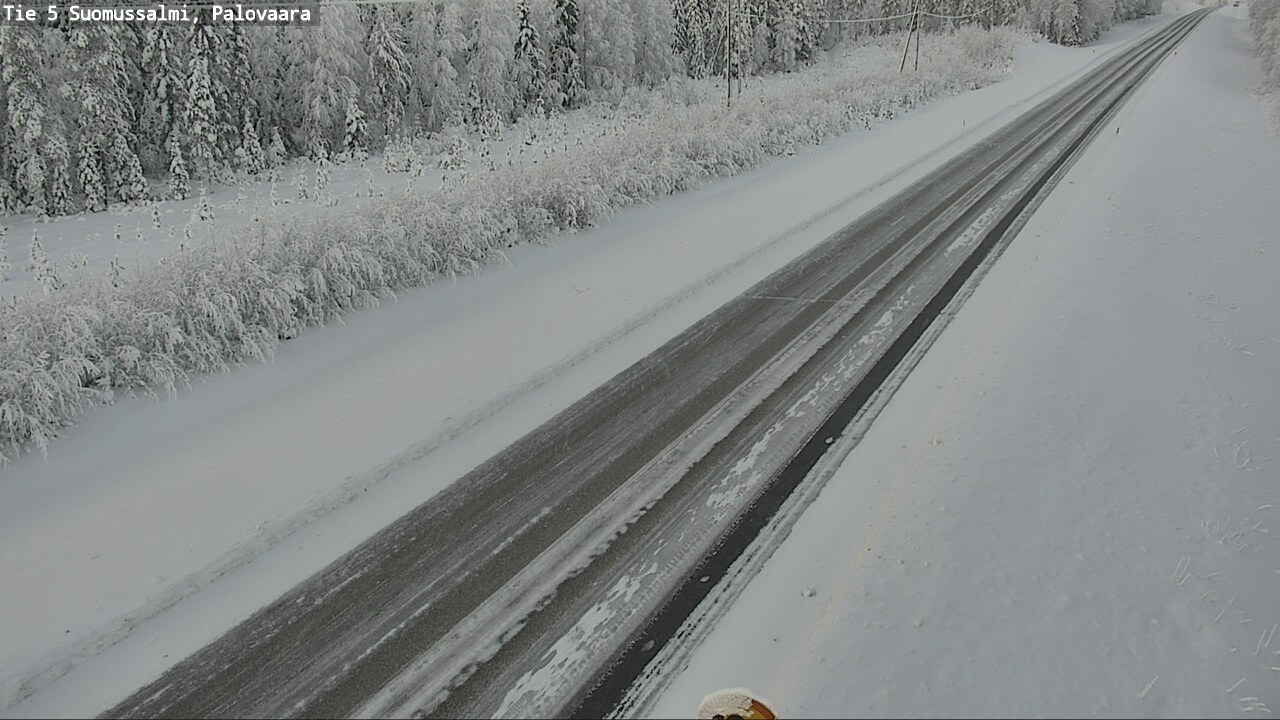 Kelikamerat Kuva Tie 5 Suomussalmi, Palovaara, Suomussalmi, Kainuu