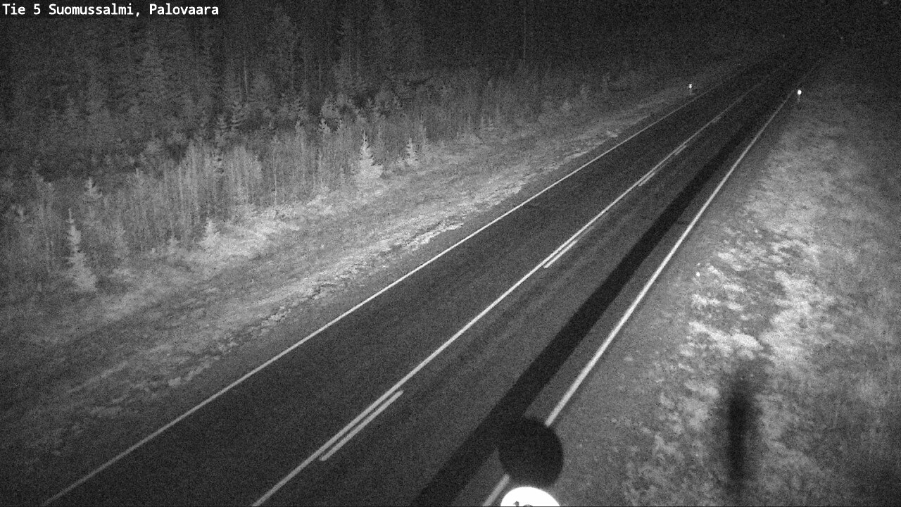 Kelikamerat Kuva Tie 5 Suomussalmi, Palovaara, Suomussalmi, Kainuu