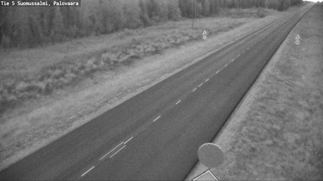 Kelikamerat Kuva Tie 5 Suomussalmi, Palovaara, Suomussalmi, Kainuu