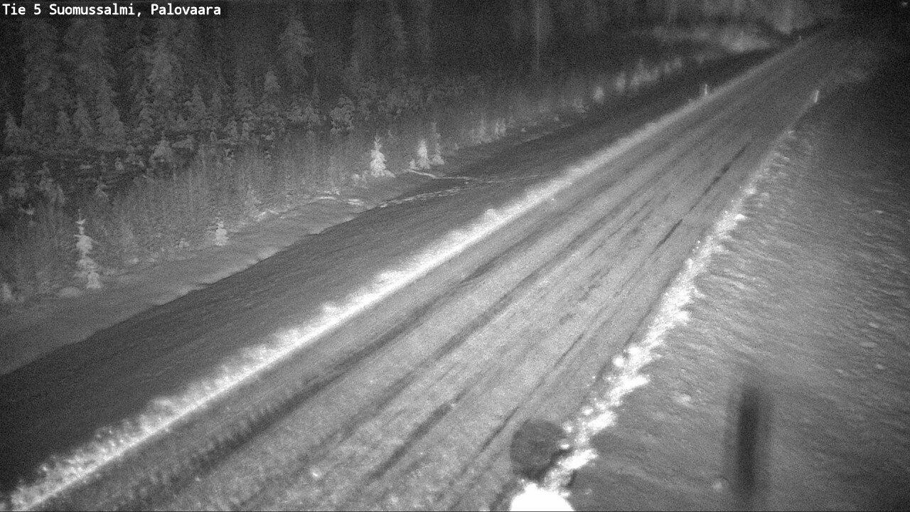 Weather Camera Image Road 5 Suomussalmi, Palovaara, Suomussalmi, Kainuu