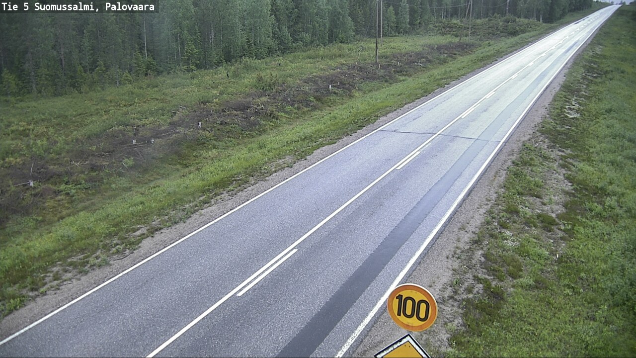 Kelikamerat Kuva Tie 5 Suomussalmi, Palovaara, Suomussalmi, Kainuu