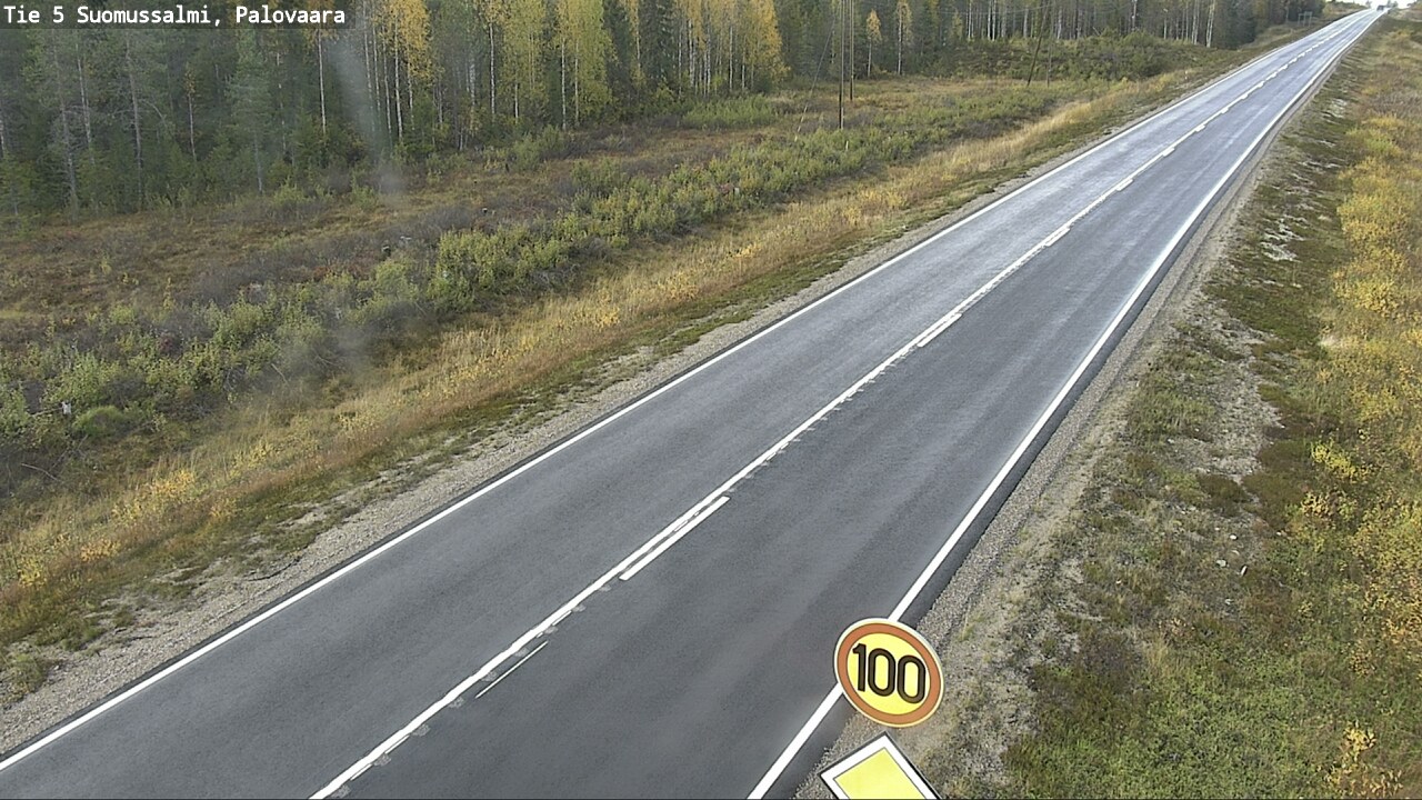 Kelikamerat Kuva Tie 5 Suomussalmi, Palovaara, Suomussalmi, Kainuu