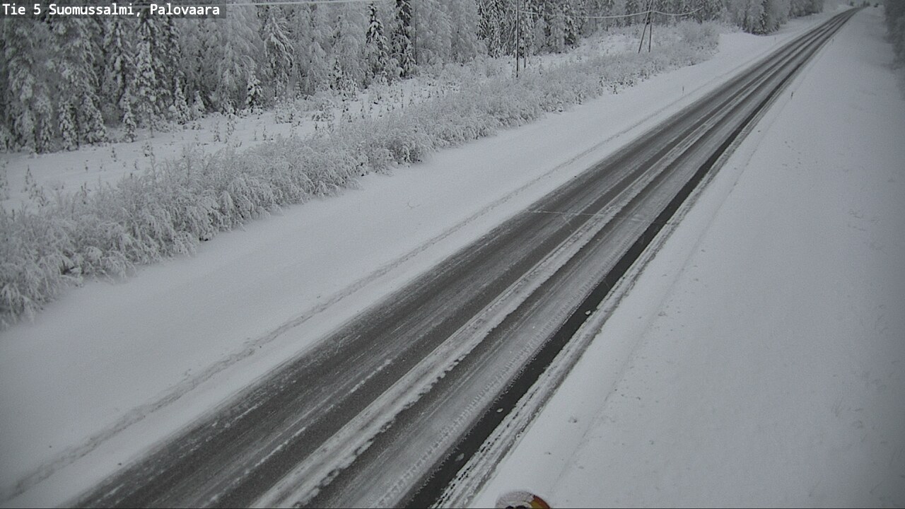 Kelikamerat Kuva Tie 5 Suomussalmi, Palovaara, Suomussalmi, Kainuu