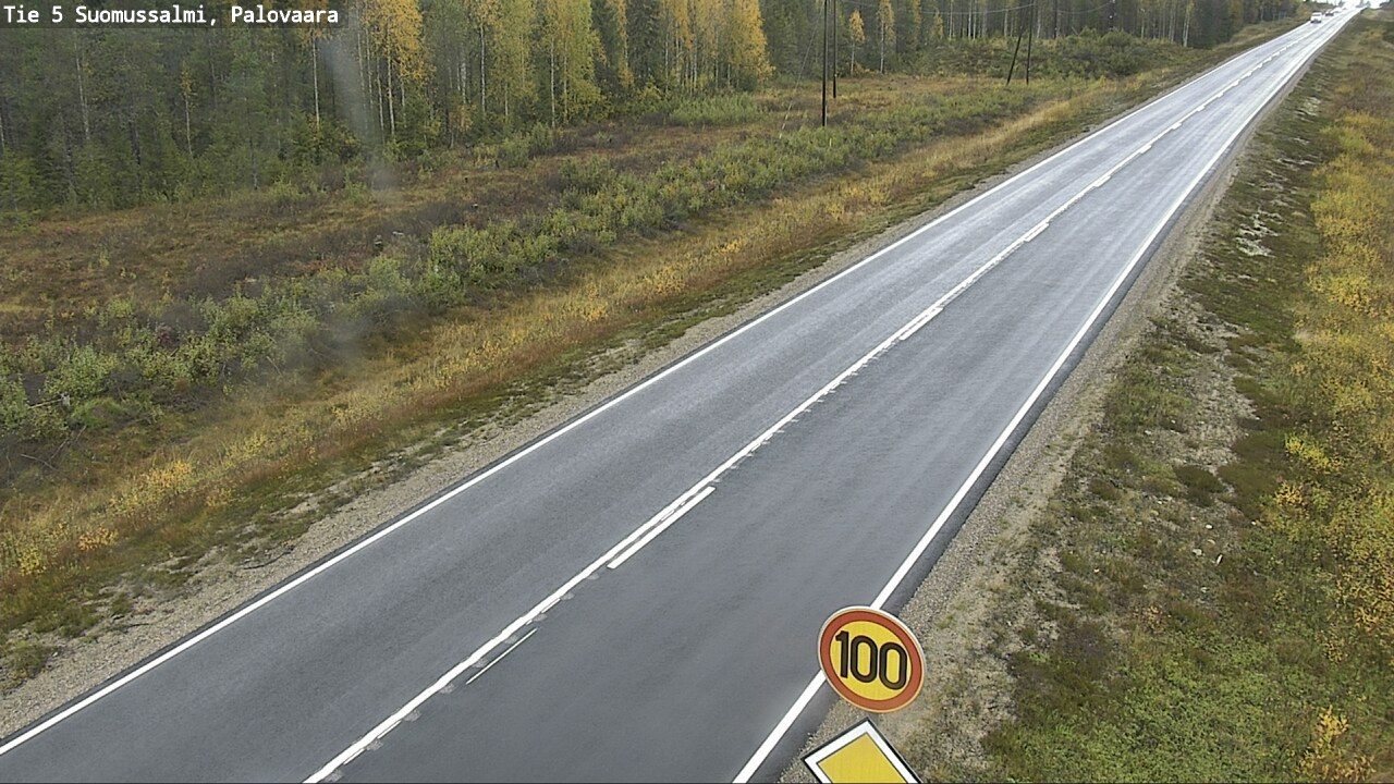 Kelikamerat Kuva Tie 5 Suomussalmi, Palovaara, Suomussalmi, Kainuu