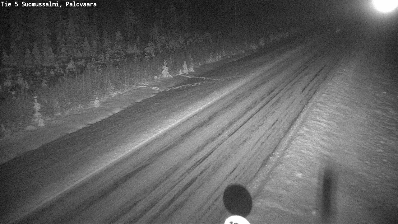 Weather Camera Image Road 5 Suomussalmi, Palovaara, Suomussalmi, Kainuu