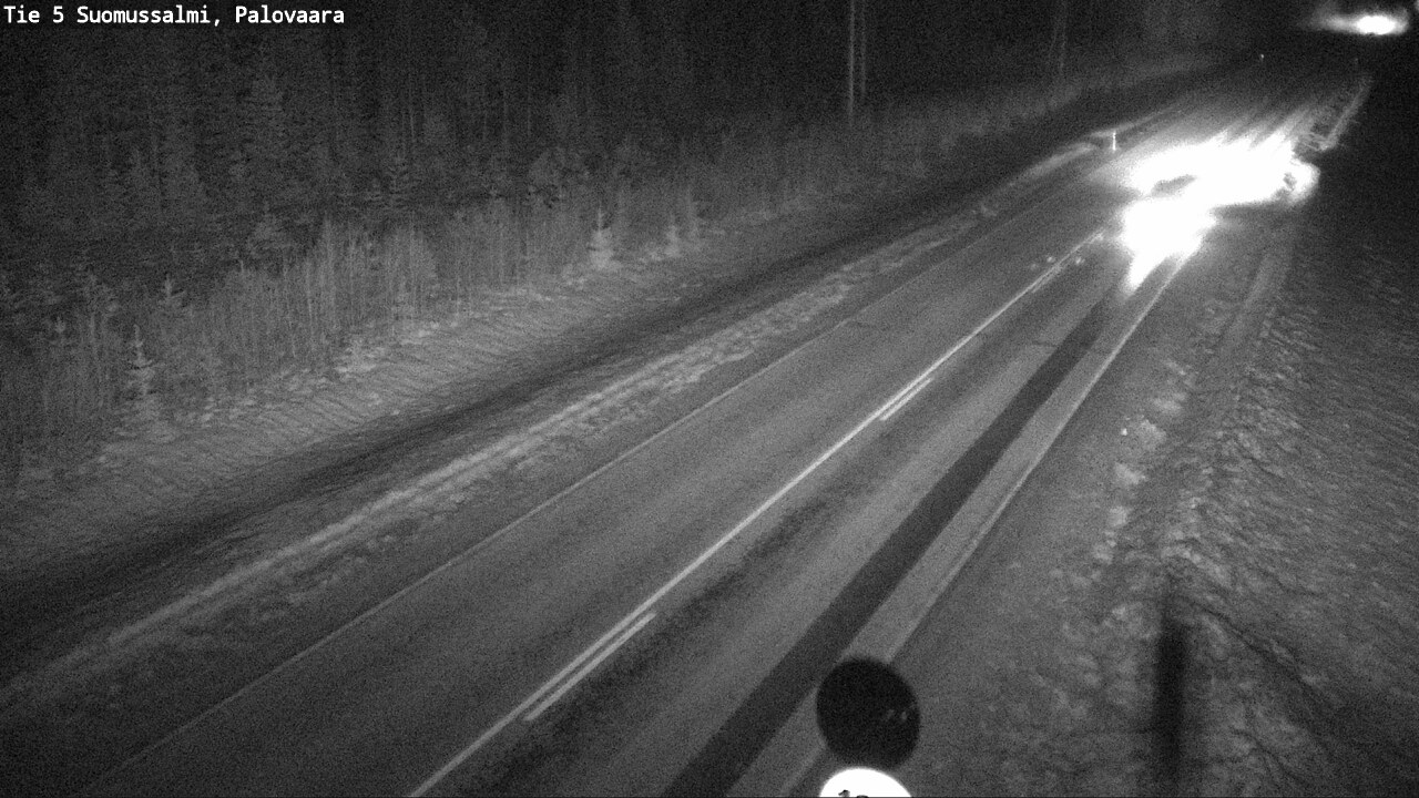 Weather Camera Image Road 5 Suomussalmi, Palovaara, Suomussalmi, Kainuu