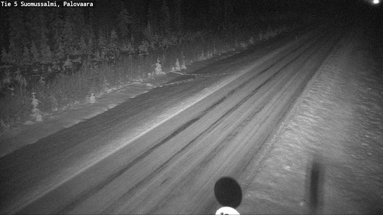 Weather Camera Image Road 5 Suomussalmi, Palovaara, Suomussalmi, Kainuu