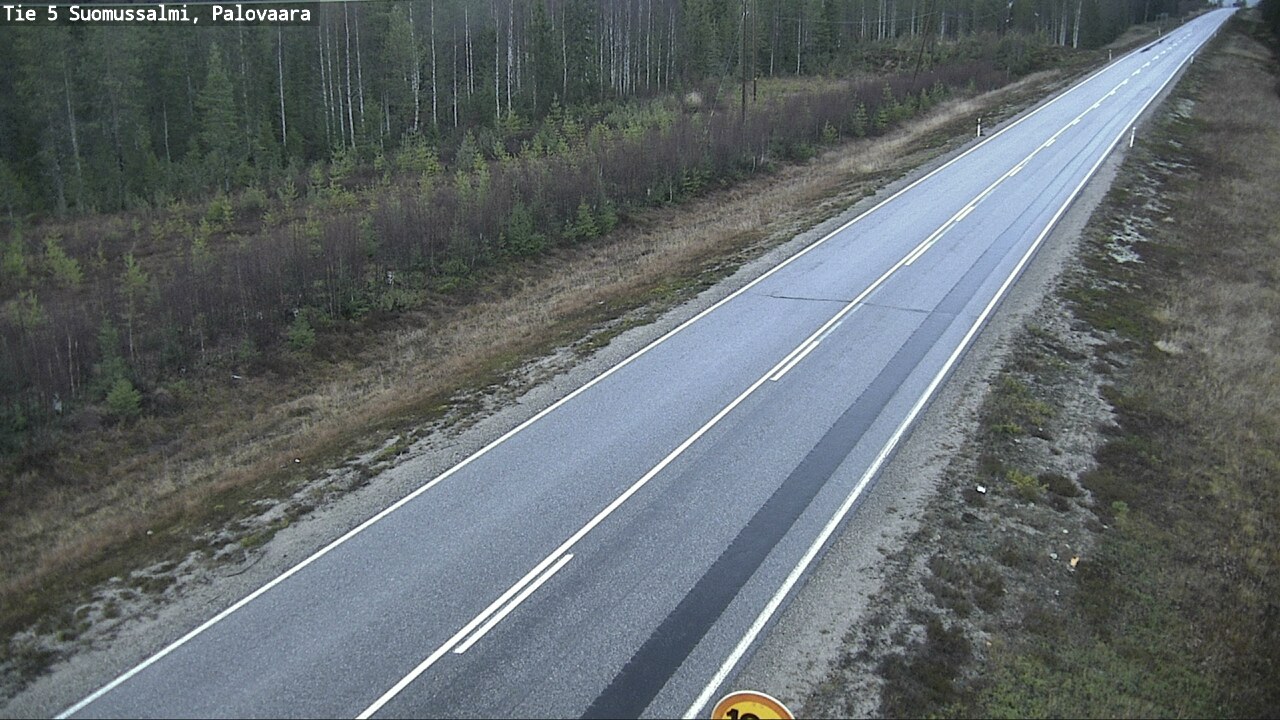 Kelikamerat Kuva Tie 5 Suomussalmi, Palovaara, Suomussalmi, Kainuu