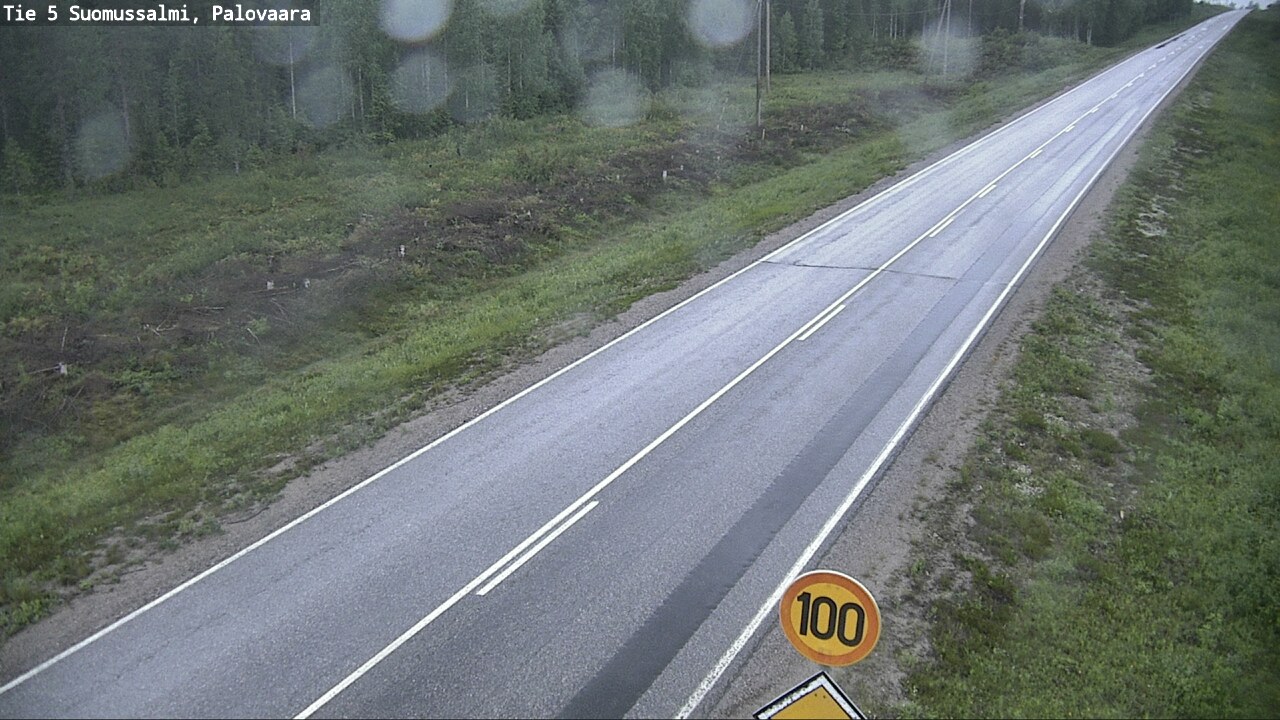 Kelikamerat Kuva Tie 5 Suomussalmi, Palovaara, Suomussalmi, Kainuu