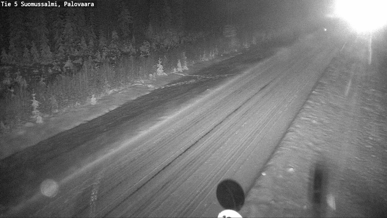 Weather Camera Image Road 5 Suomussalmi, Palovaara, Suomussalmi, Kainuu