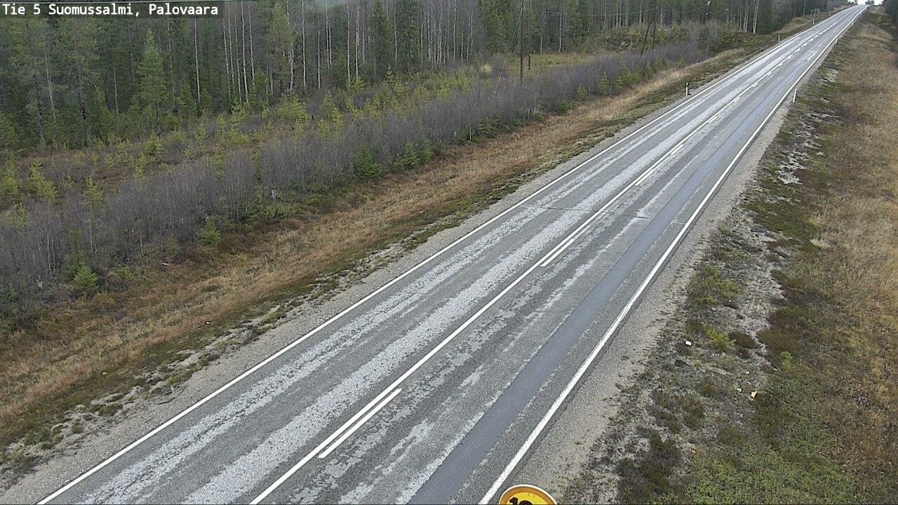 Kelikamerat Kuva Tie 5 Suomussalmi, Palovaara, Suomussalmi, Kainuu