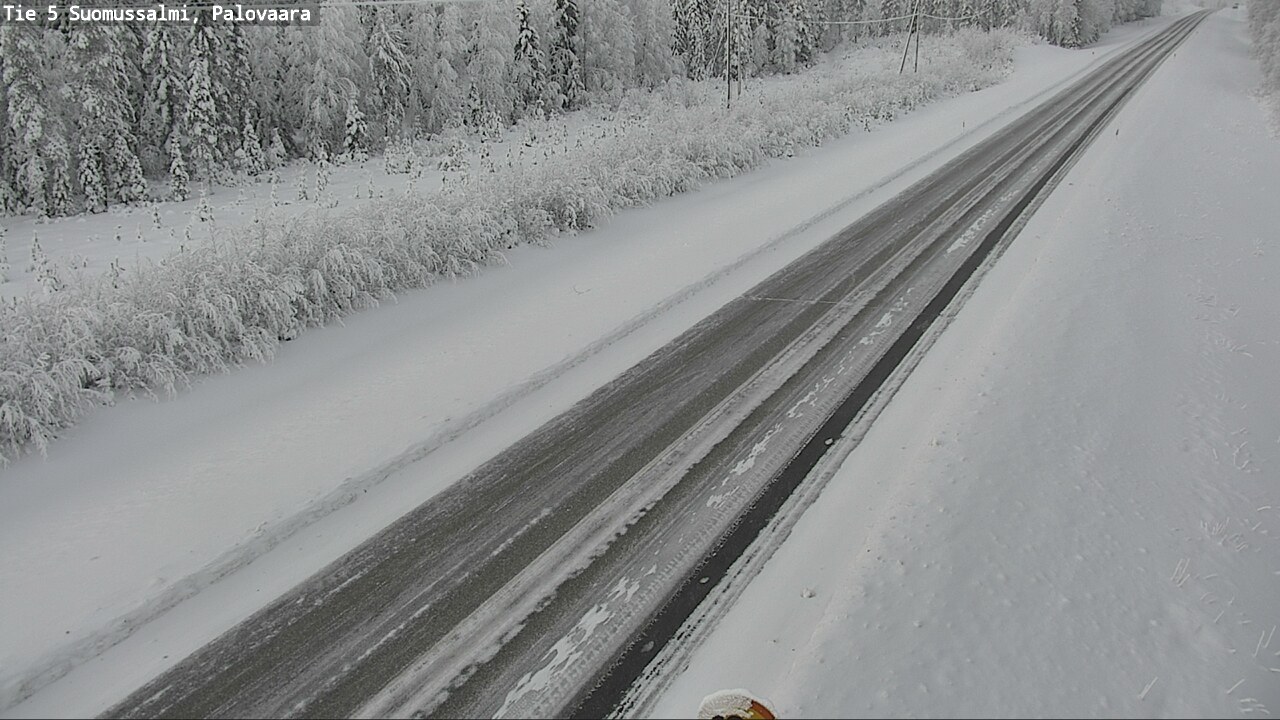 Kelikamerat Kuva Tie 5 Suomussalmi, Palovaara, Suomussalmi, Kainuu