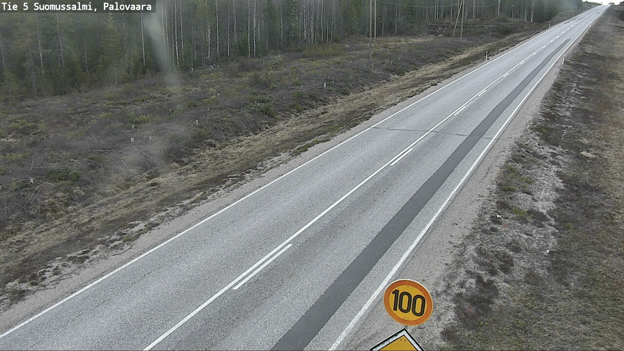 Kelikamerat Kuva Tie 5 Suomussalmi, Palovaara, Suomussalmi, Kainuu