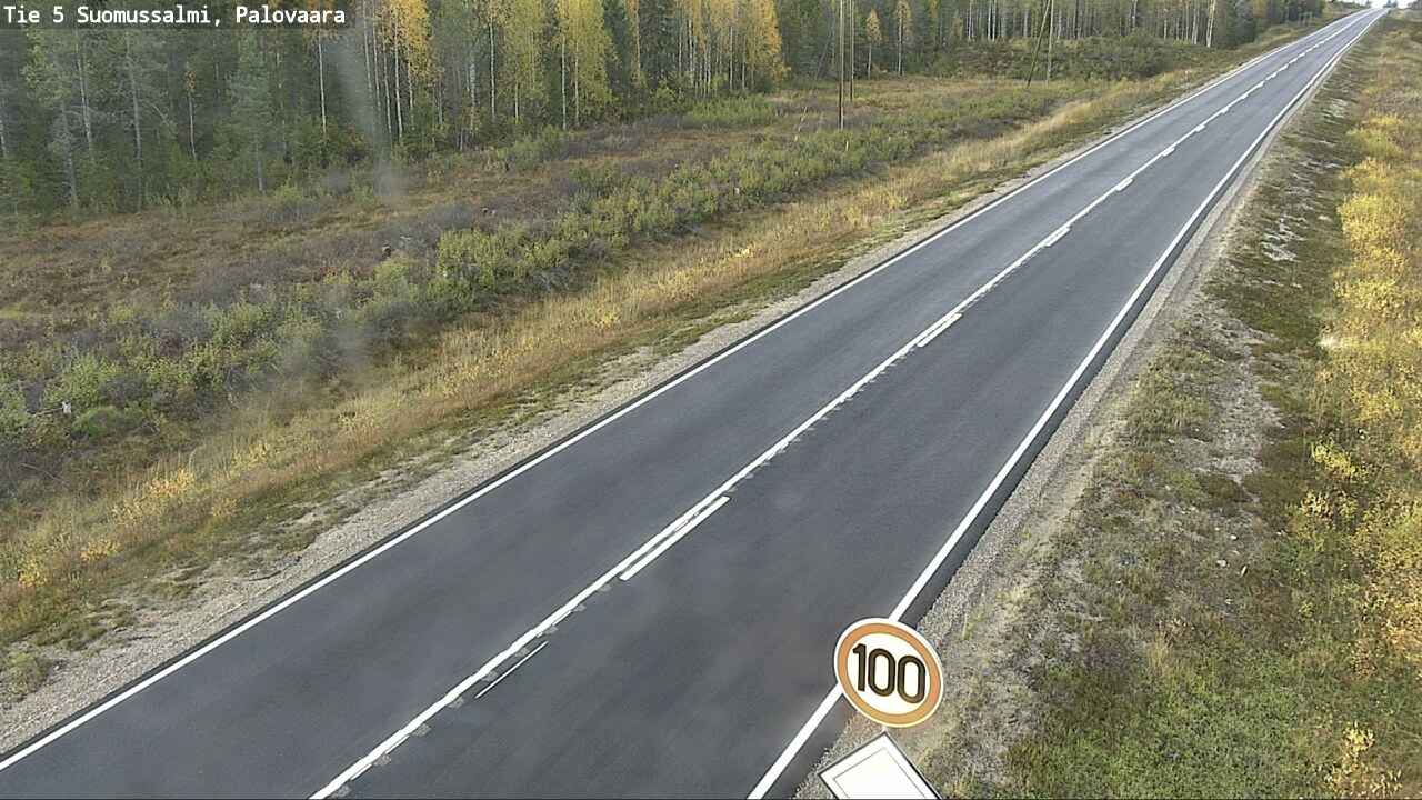 Kelikamerat Kuva Tie 5 Suomussalmi, Palovaara, Suomussalmi, Kainuu