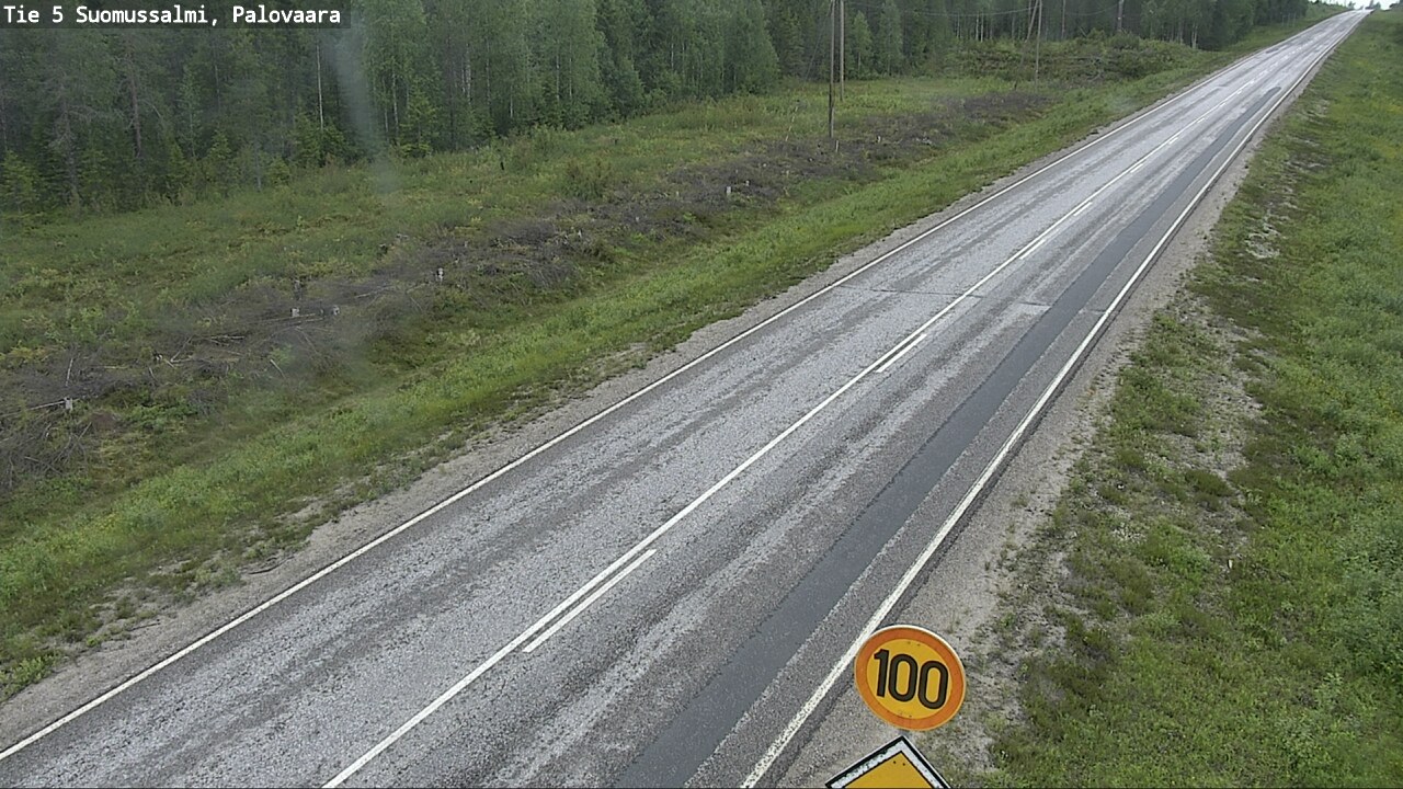 Kelikamerat Kuva Tie 5 Suomussalmi, Palovaara, Suomussalmi, Kainuu
