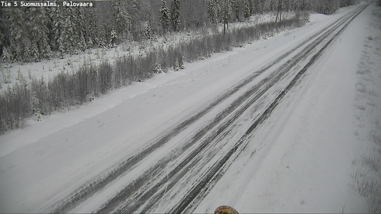 Weather Camera Image Road 5 Suomussalmi, Palovaara, Suomussalmi, Kainuu