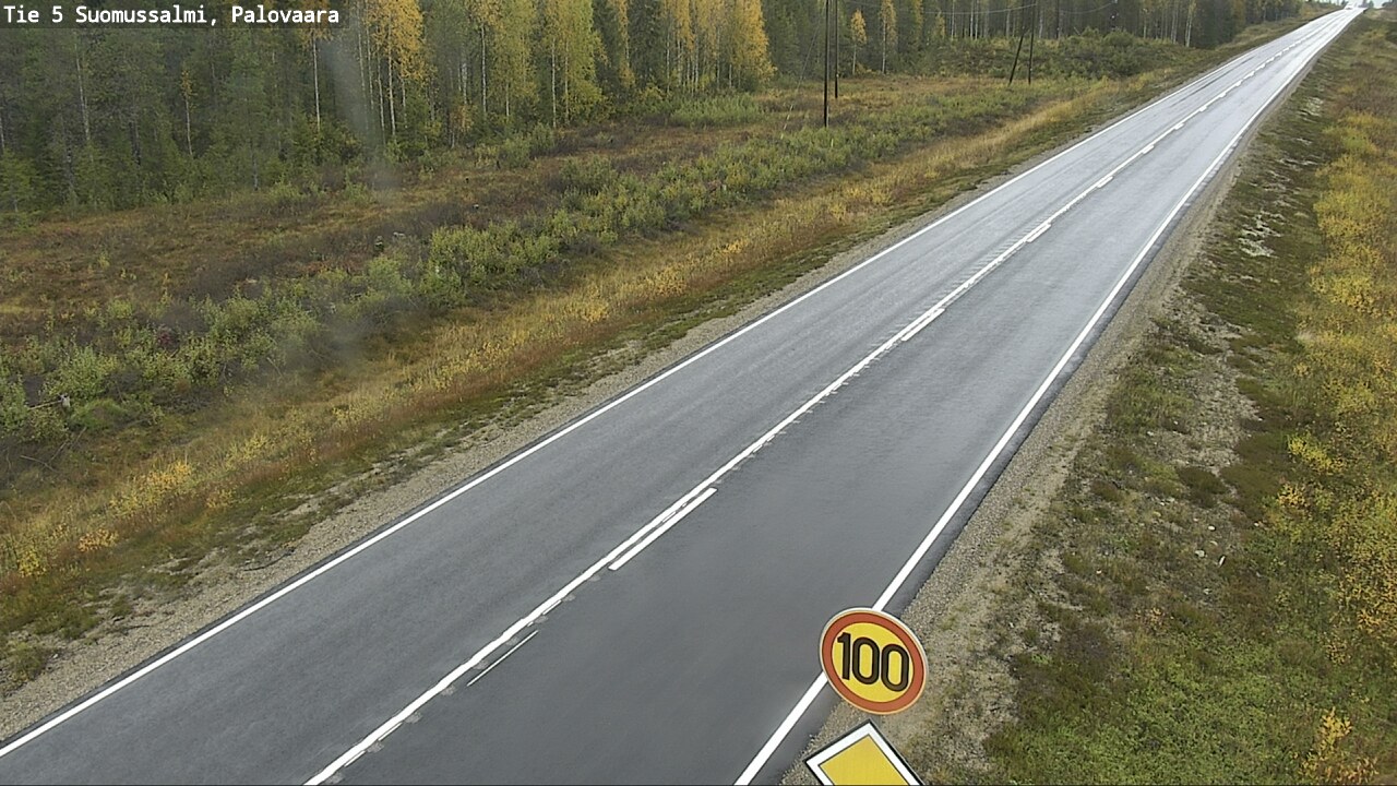 Kelikamerat Kuva Tie 5 Suomussalmi, Palovaara, Suomussalmi, Kainuu