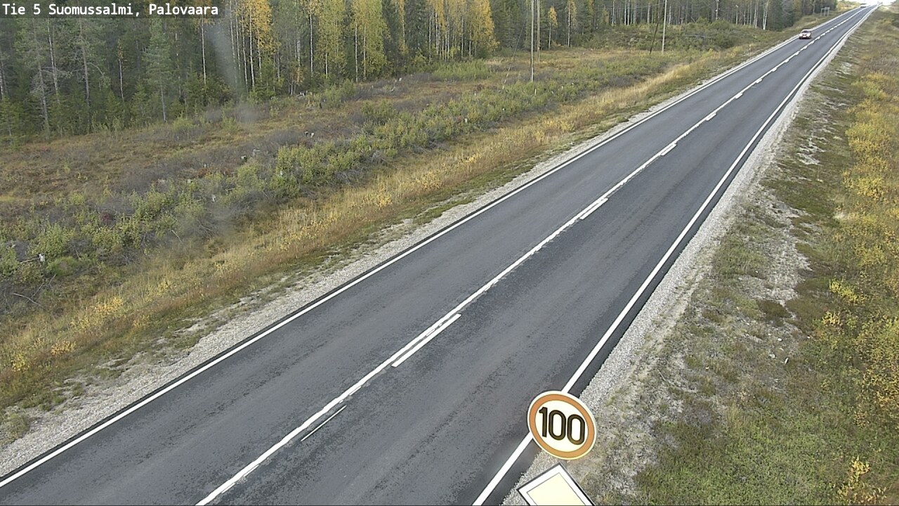 Kelikamerat Kuva Tie 5 Suomussalmi, Palovaara, Suomussalmi, Kainuu