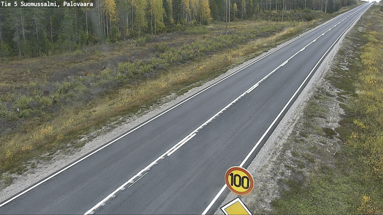 Kelikamerat Kuva Tie 5 Suomussalmi, Palovaara, Suomussalmi, Kainuu