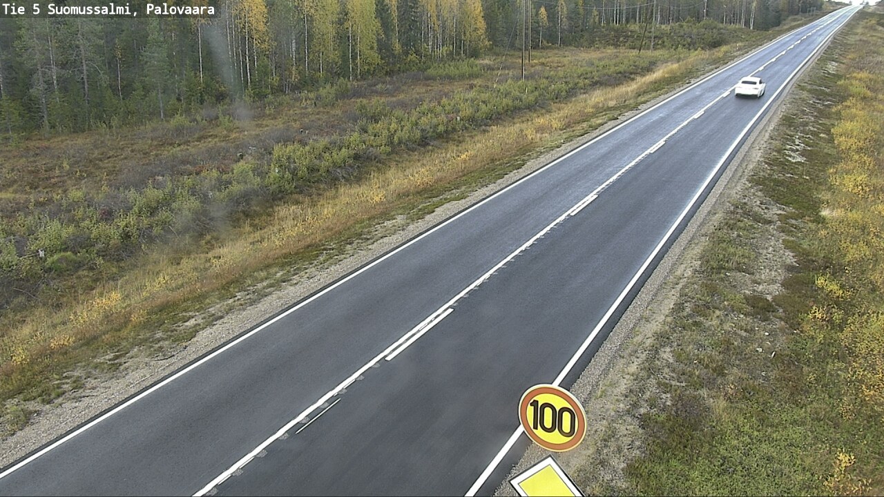 Kelikamerat Kuva Tie 5 Suomussalmi, Palovaara, Suomussalmi, Kainuu