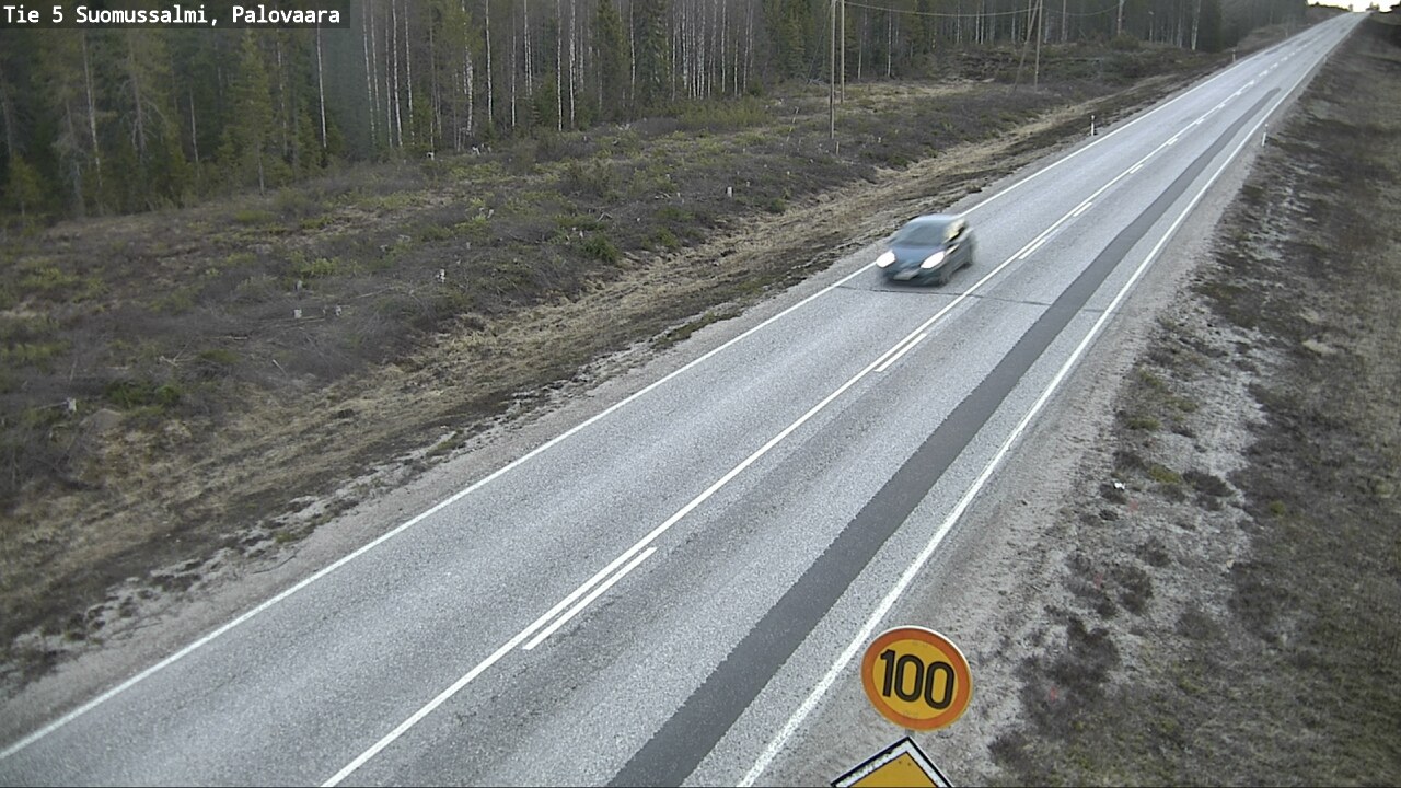 Kelikamerat Kuva Tie 5 Suomussalmi, Palovaara, Suomussalmi, Kainuu