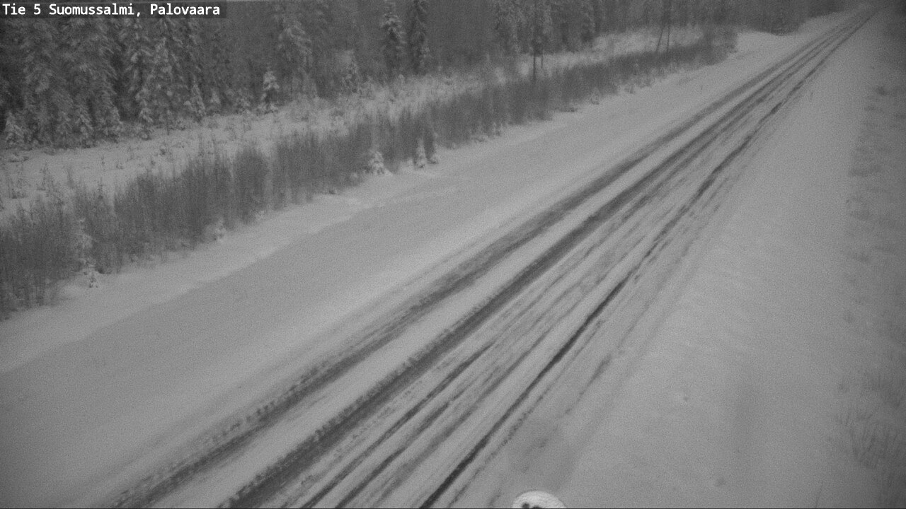 Weather Camera Image Road 5 Suomussalmi, Palovaara, Suomussalmi, Kainuu