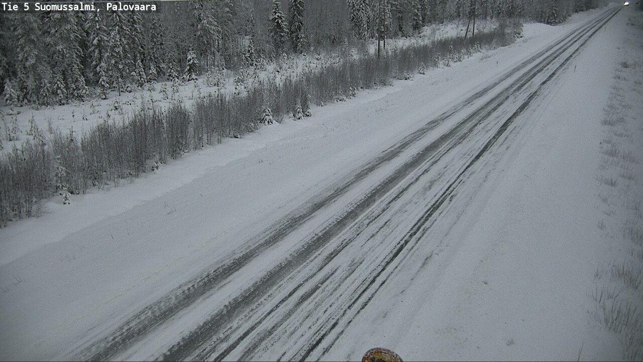 Weather Camera Image Road 5 Suomussalmi, Palovaara, Suomussalmi, Kainuu