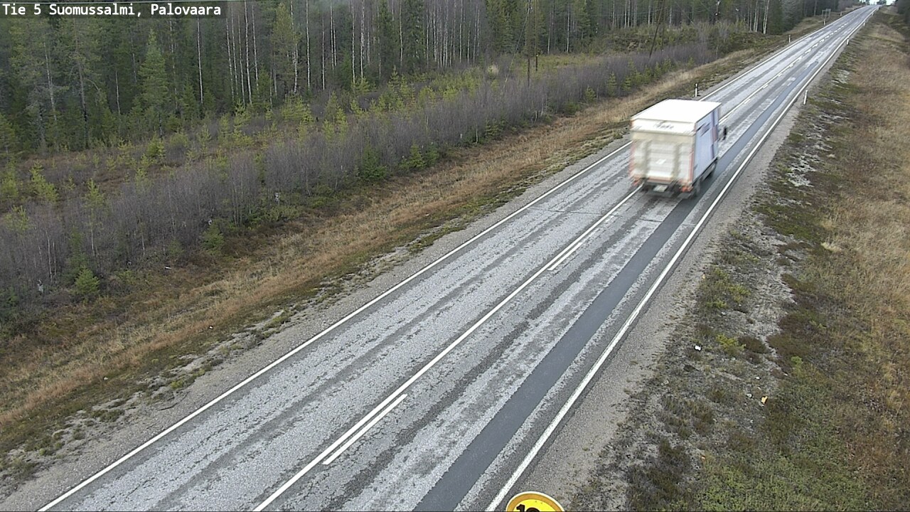 Kelikamerat Kuva Tie 5 Suomussalmi, Palovaara, Suomussalmi, Kainuu