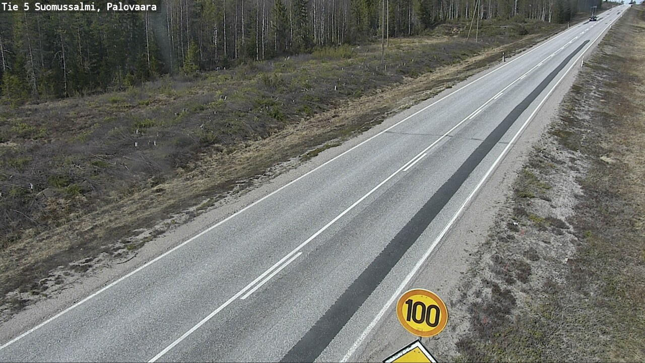 Kelikamerat Kuva Tie 5 Suomussalmi, Palovaara, Suomussalmi, Kainuu