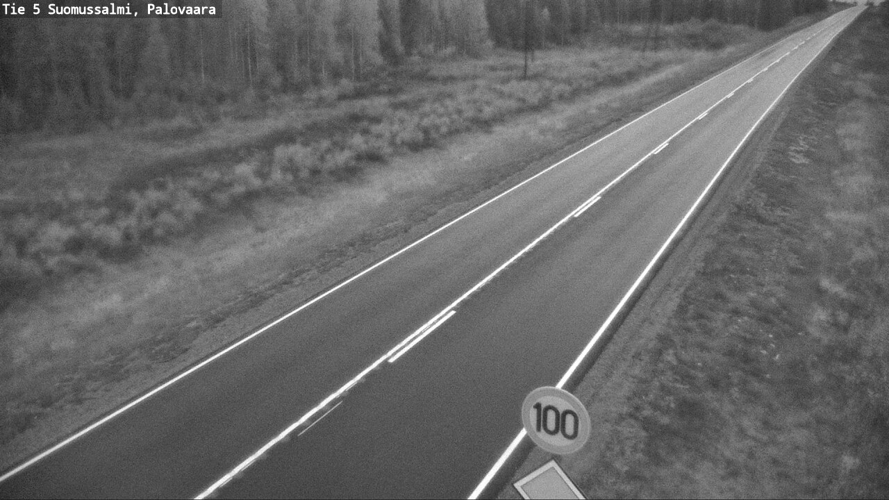 Kelikamerat Kuva Tie 5 Suomussalmi, Palovaara, Suomussalmi, Kainuu