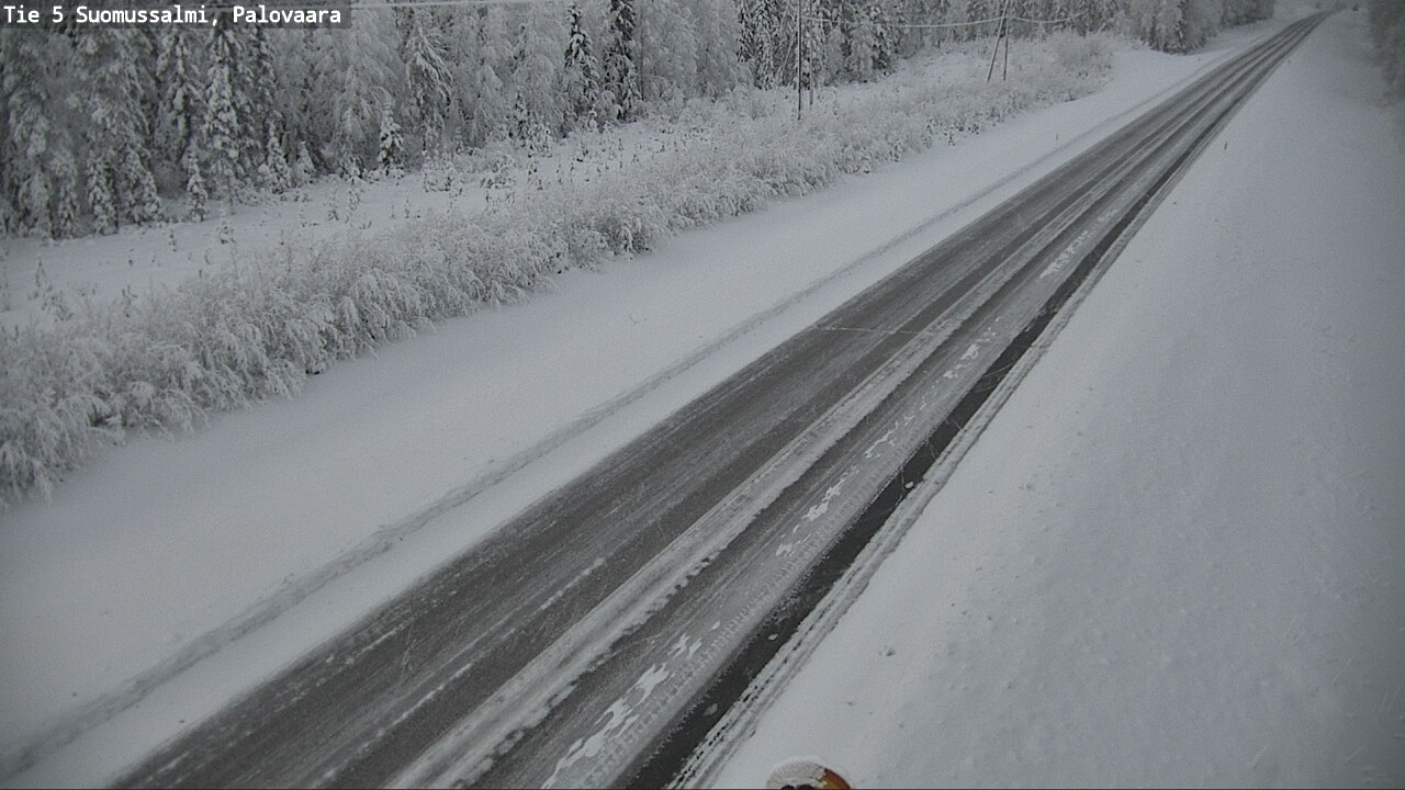 Kelikamerat Kuva Tie 5 Suomussalmi, Palovaara, Suomussalmi, Kainuu