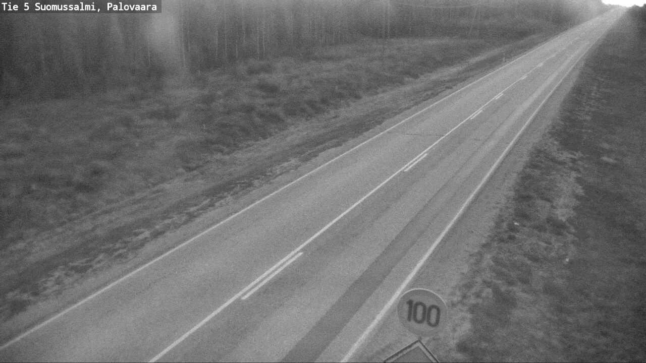 Kelikamerat Kuva Tie 5 Suomussalmi, Palovaara, Suomussalmi, Kainuu