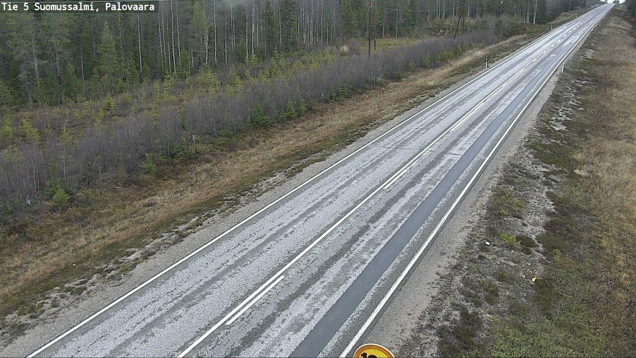 Kelikamerat Kuva Tie 5 Suomussalmi, Palovaara, Suomussalmi, Kainuu