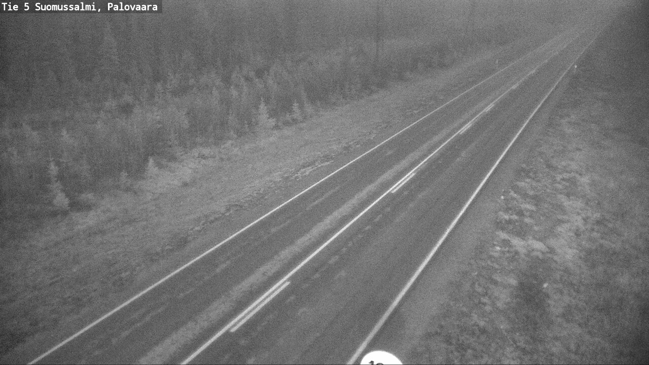 Kelikamerat Kuva Tie 5 Suomussalmi, Palovaara, Suomussalmi, Kainuu