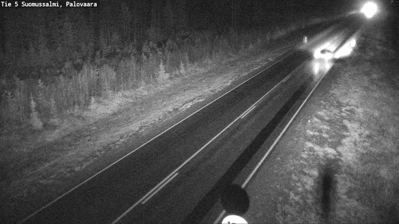 Kelikamerat Kuva Tie 5 Suomussalmi, Palovaara, Suomussalmi, Kainuu