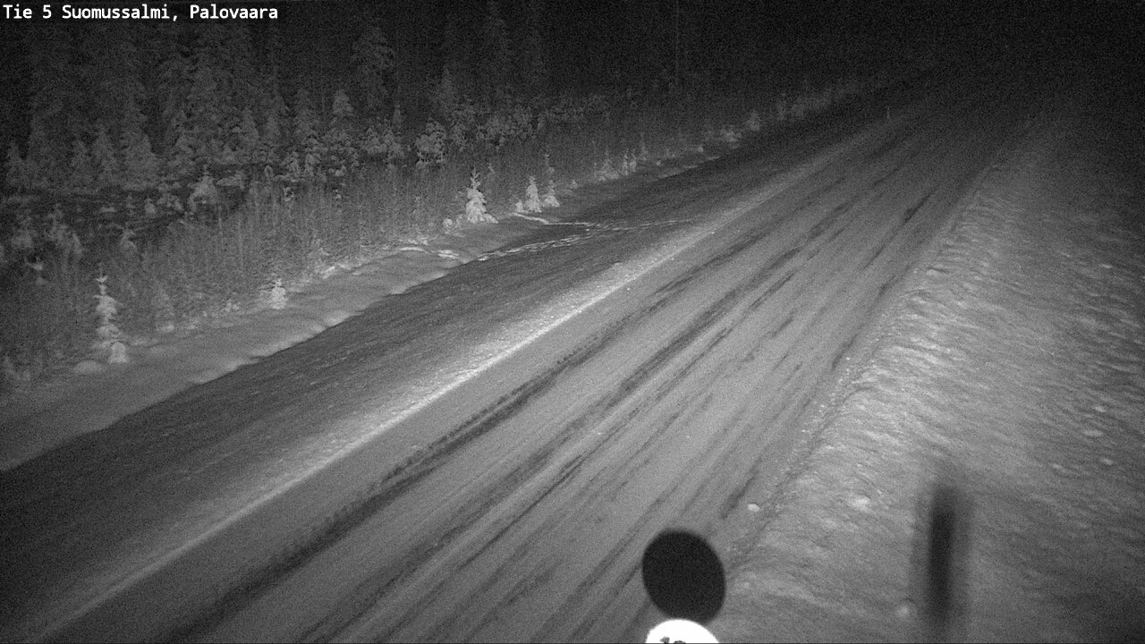 Weather Camera Image Road 5 Suomussalmi, Palovaara, Suomussalmi, Kainuu