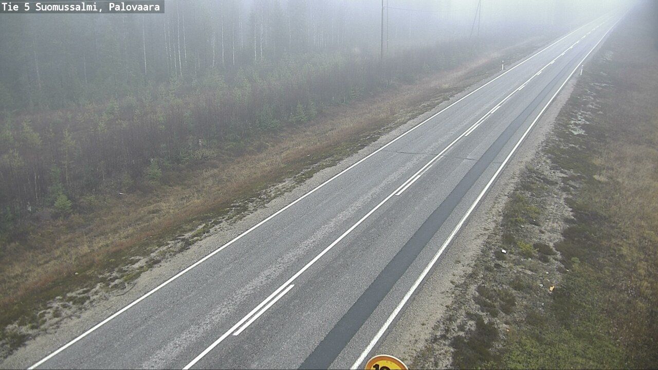 Kelikamerat Kuva Tie 5 Suomussalmi, Palovaara, Suomussalmi, Kainuu