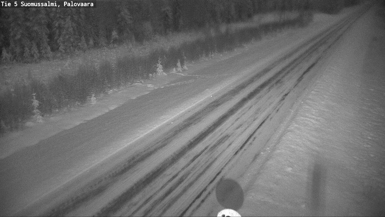 Weather Camera Image Road 5 Suomussalmi, Palovaara, Suomussalmi, Kainuu