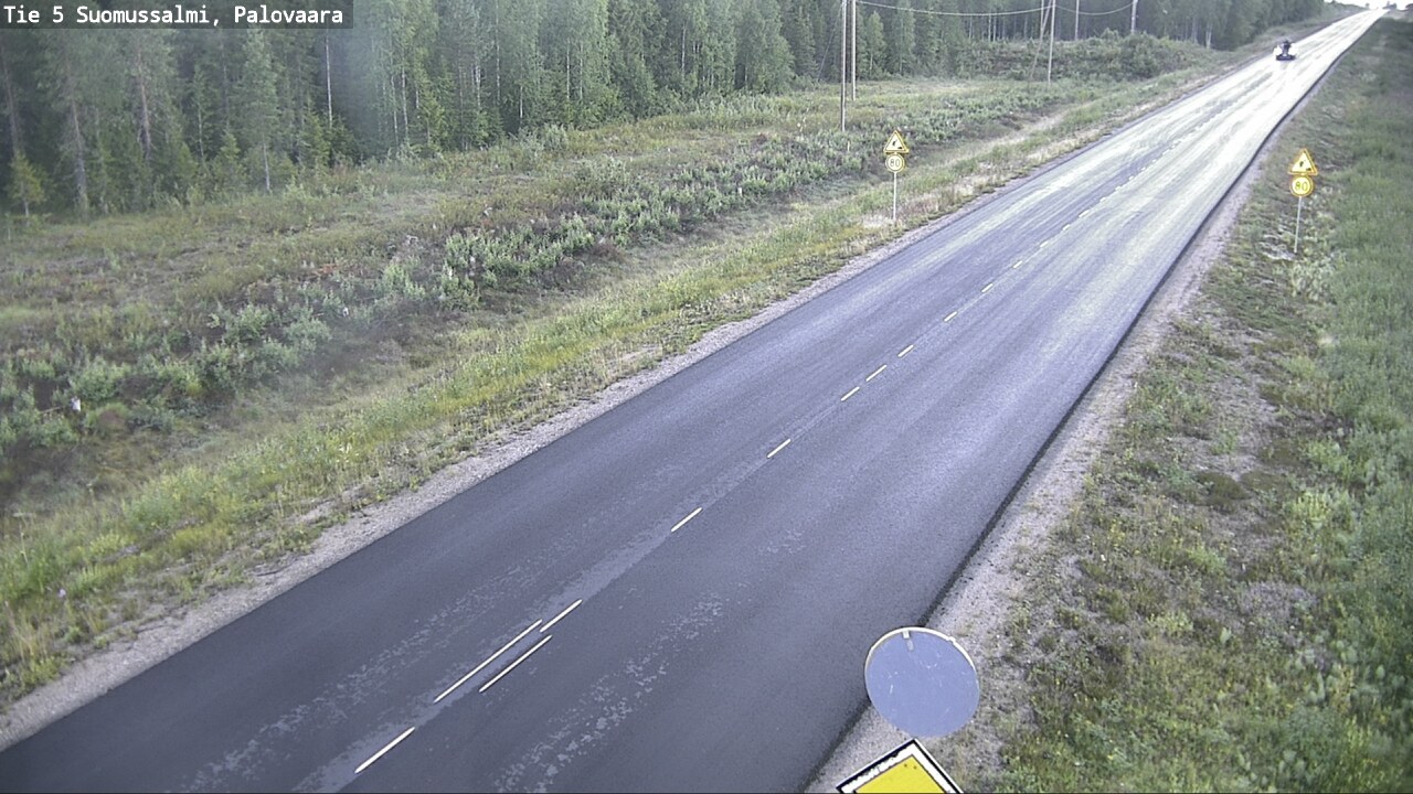 Kelikamerat Kuva Tie 5 Suomussalmi, Palovaara, Suomussalmi, Kainuu