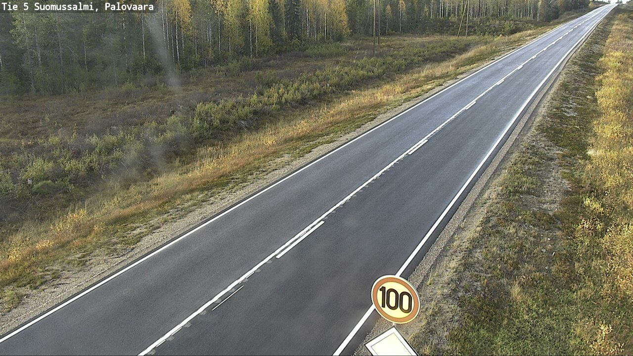 Kelikamerat Kuva Tie 5 Suomussalmi, Palovaara, Suomussalmi, Kainuu