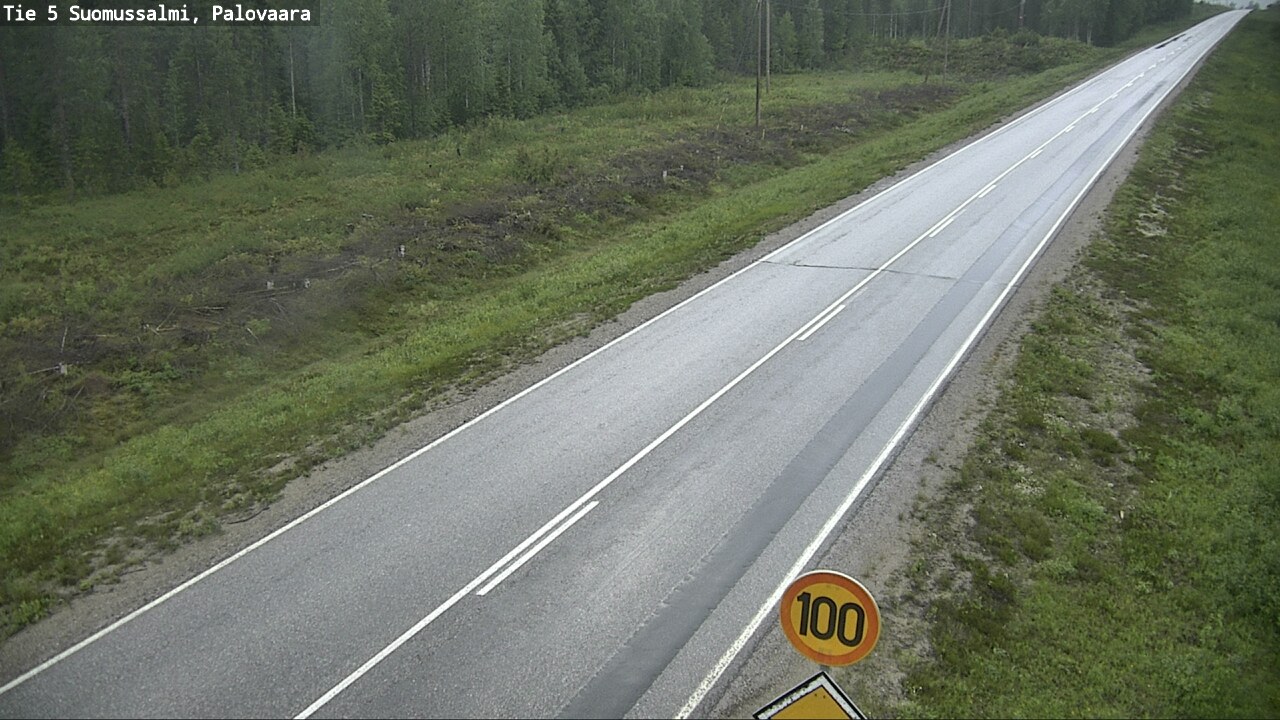 Kelikamerat Kuva Tie 5 Suomussalmi, Palovaara, Suomussalmi, Kainuu